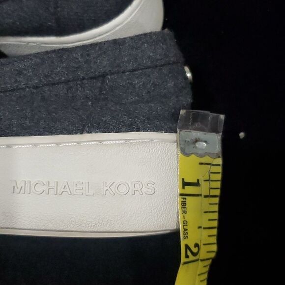 Michael Kors Poppy Slip on Wool Platform Loafers - Picture 11 of 15